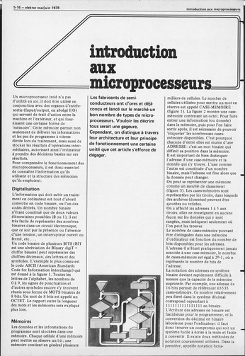 introduction aux microprocesseurs