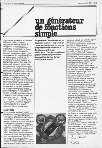 un générateur de fonctions simple