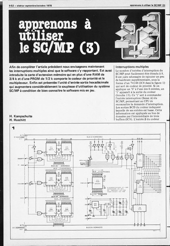 apprenons à utiliser le SC/MP III