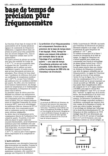 baJe.df temps de prec1s1on pour fréquencemètre