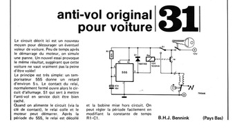 anti-vol original pour voiture 