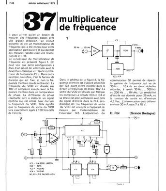 multiplicateur de fréquence