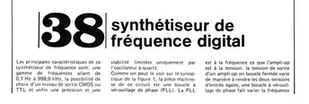 synthétiseur de fréquence digital