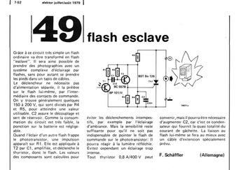 flash esclave