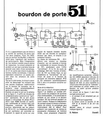 bourdon de porte