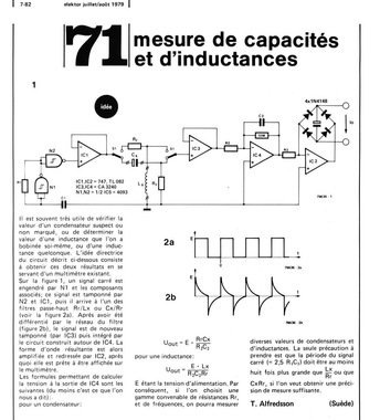 mesure de capacités et d`inductances