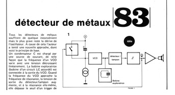 détecteur de méraux