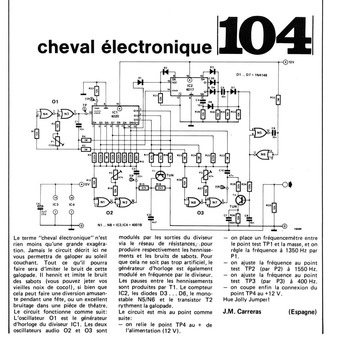 cheval électronique