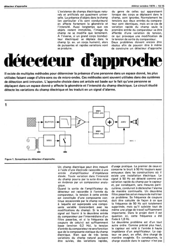 détecteur d`approche