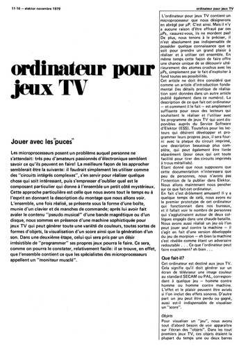 ordinateur pour jeux TV