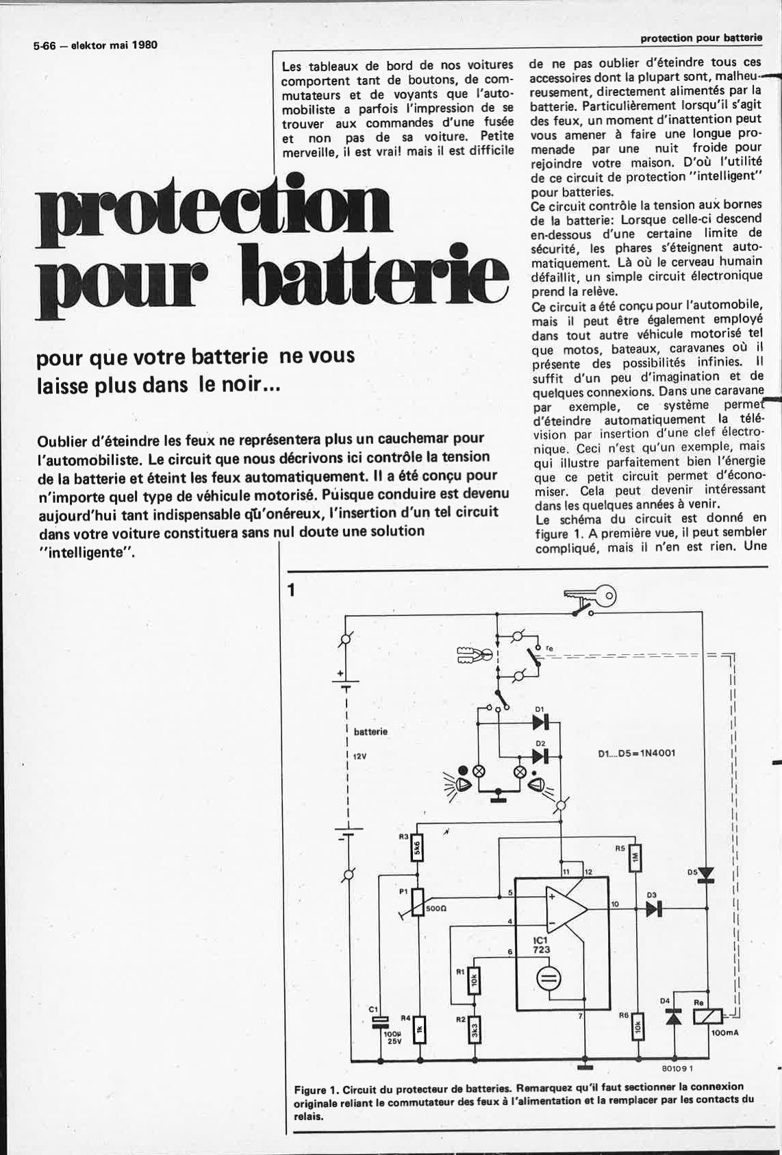 Protection pour batterie