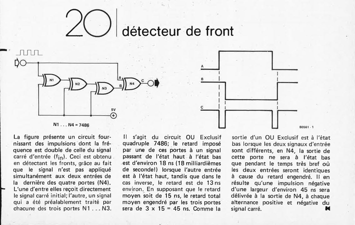 Détecteur de front