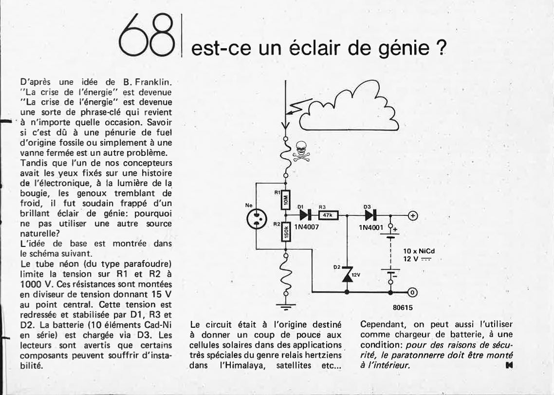 est-ce un éclair de génie ?