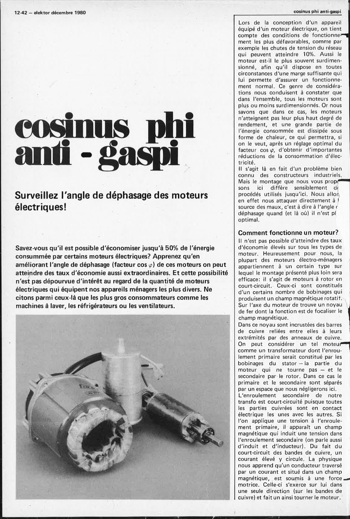 cosinus phi anti-gaspi