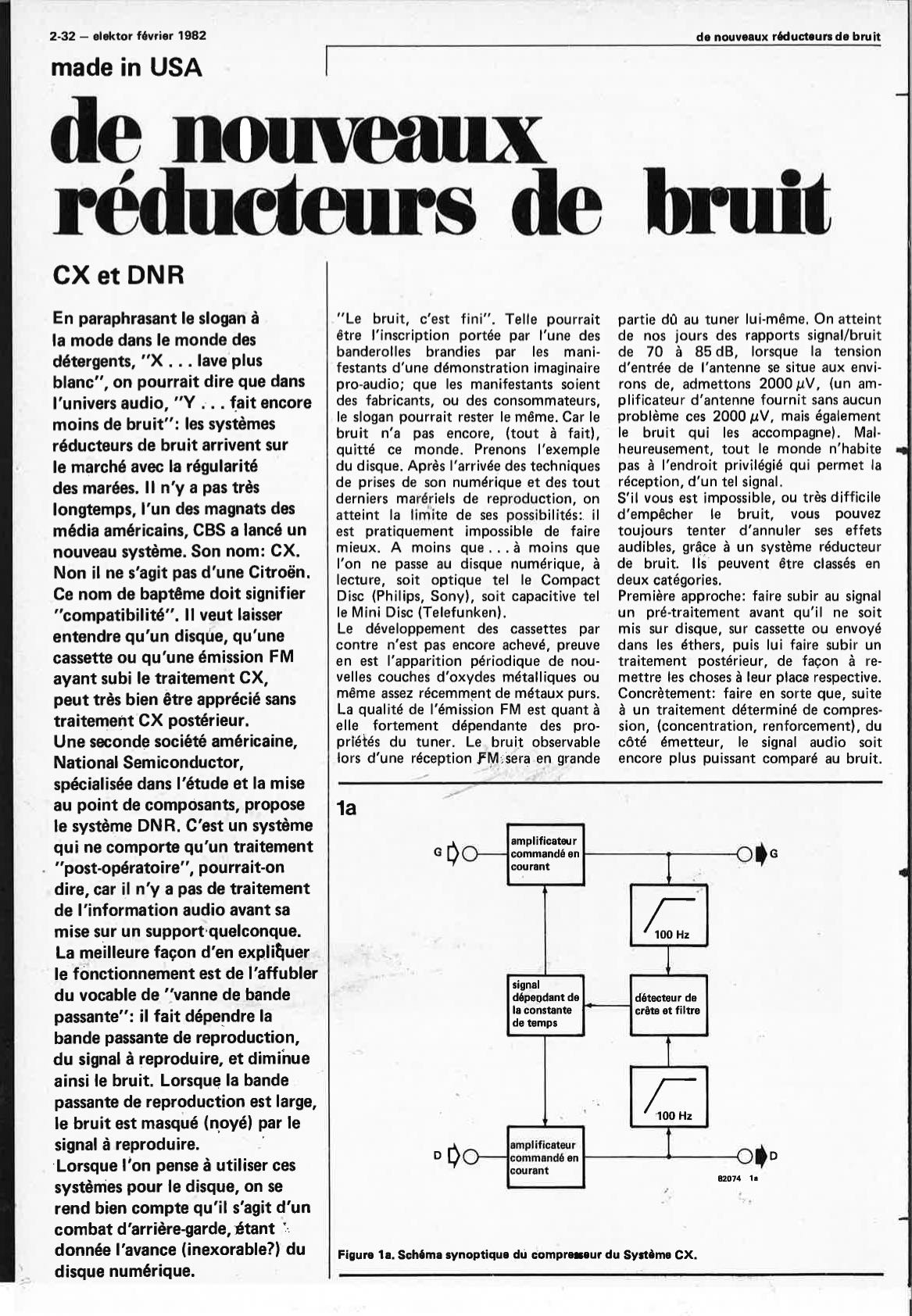 de nouveaux réducteurs de bruit