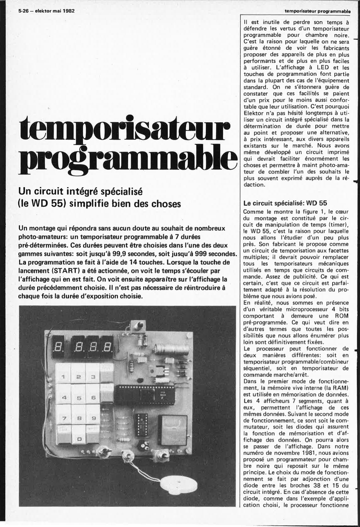 temporisateur programmable