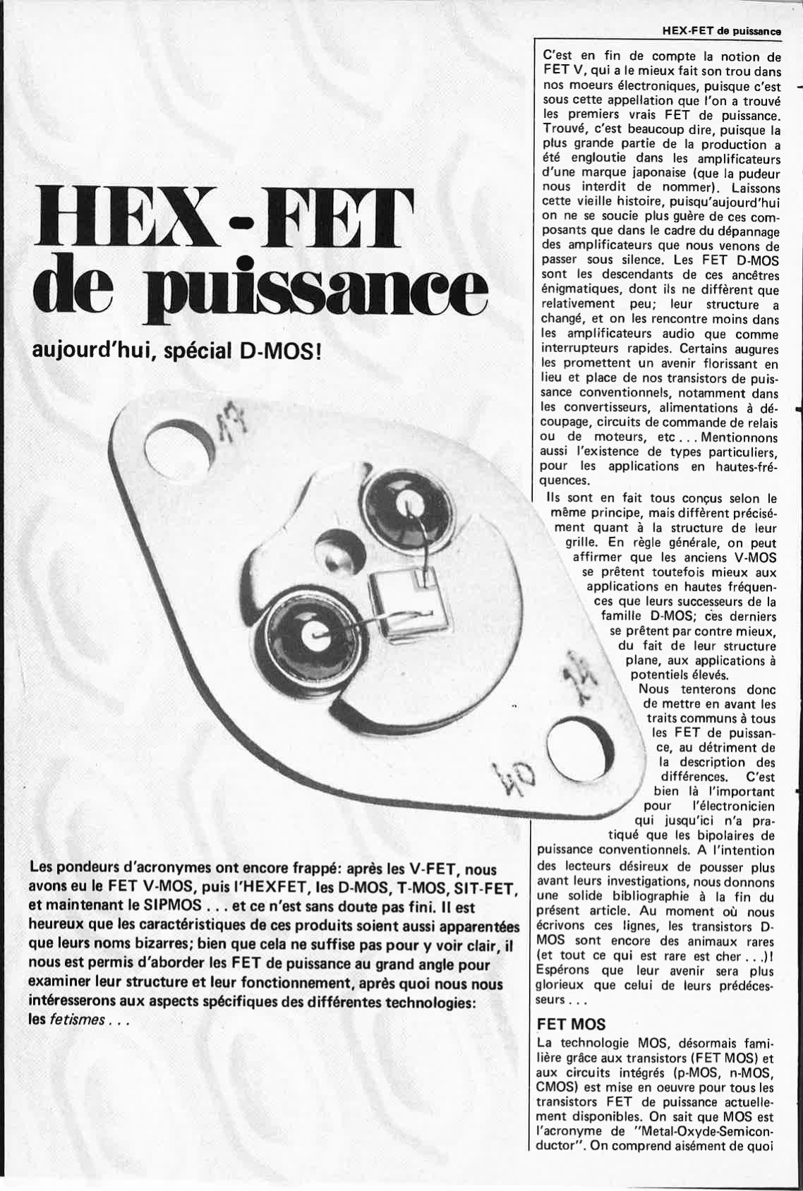 HEX-FET de puissance