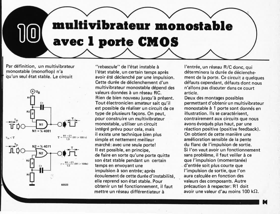 "naallivibralear naonoslable
avec I porte CMOS"