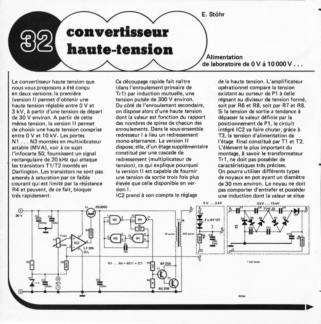 "convertisseur
haute-tension"