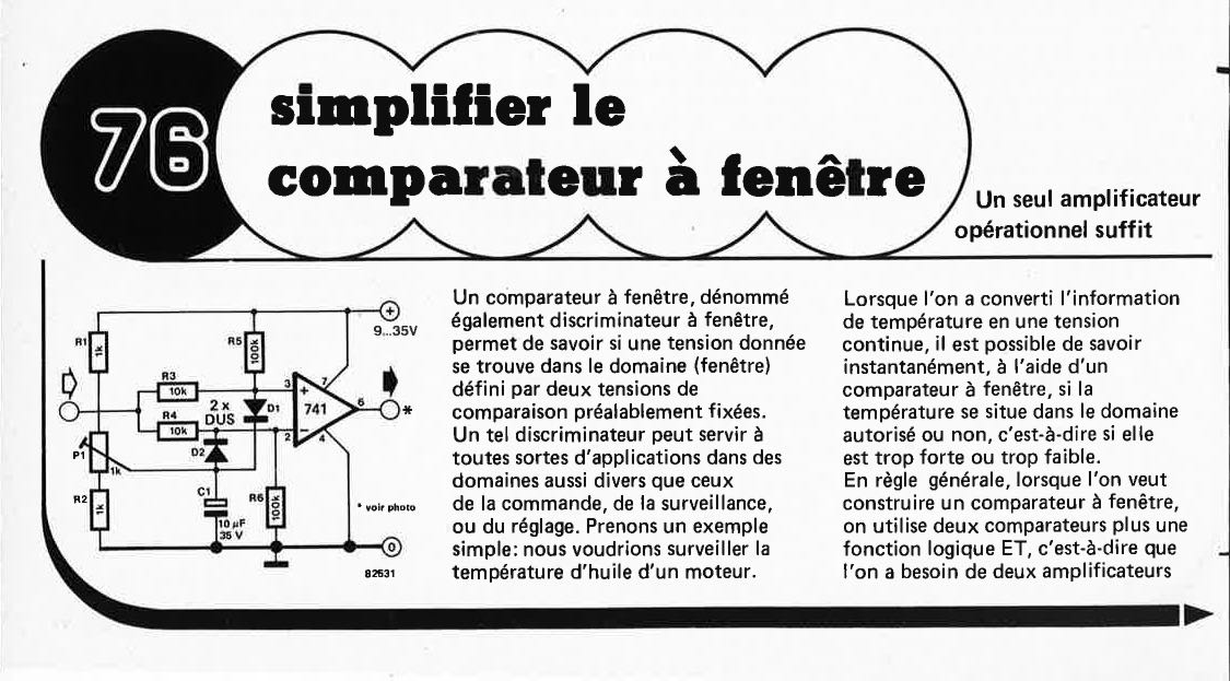 "simplifier le
comparateau à fenêtre"