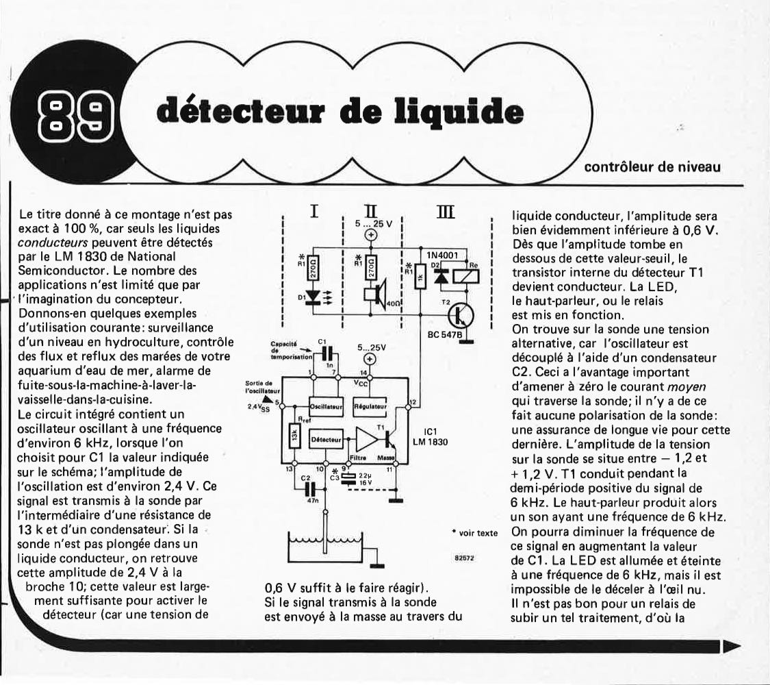 détecteur de liquide