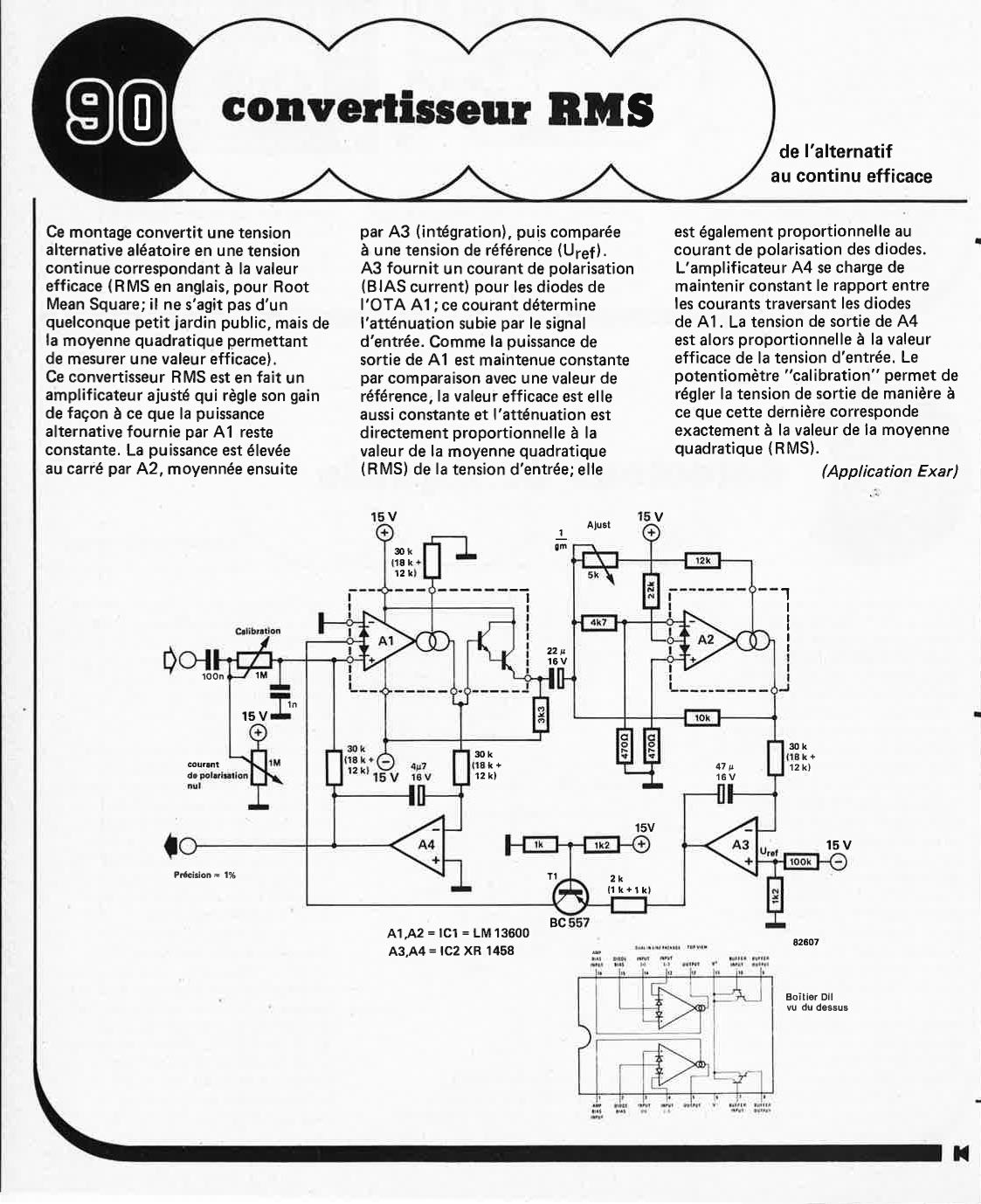 convertisseur RMS