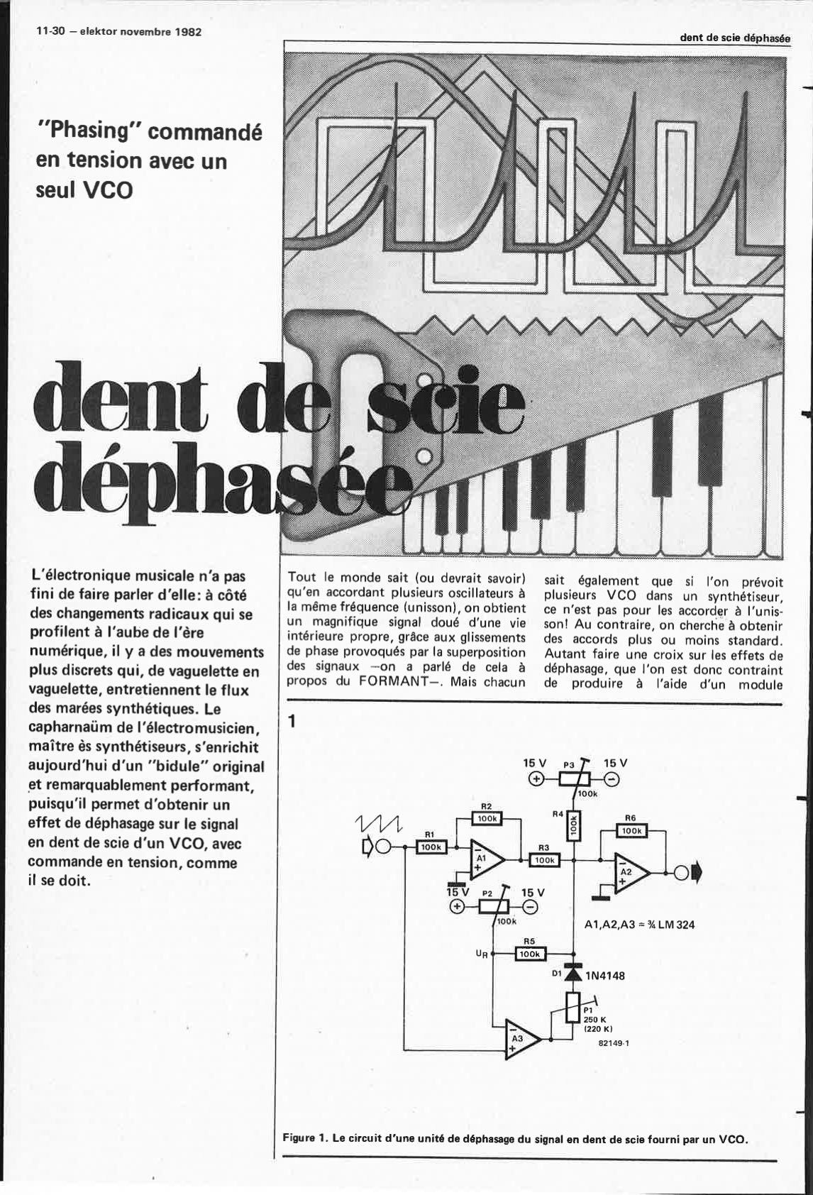 dent de scie déphasée