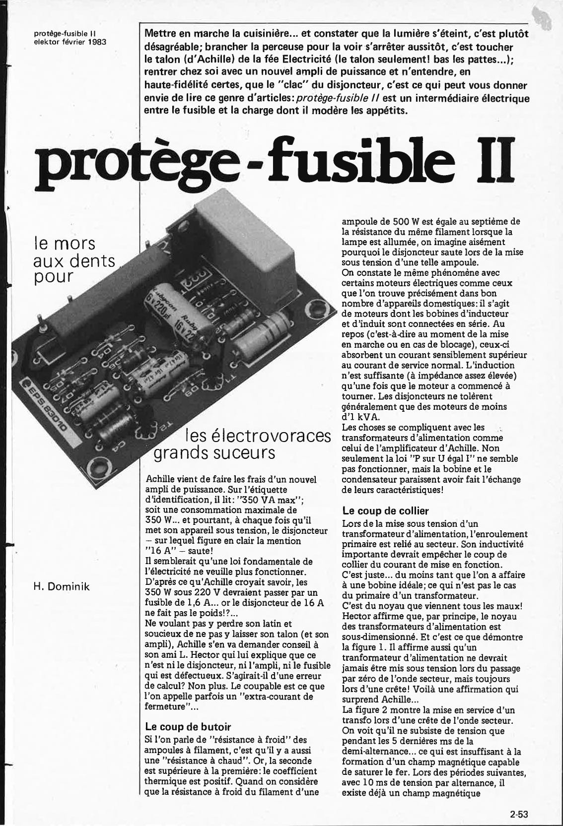 protège-fusible II