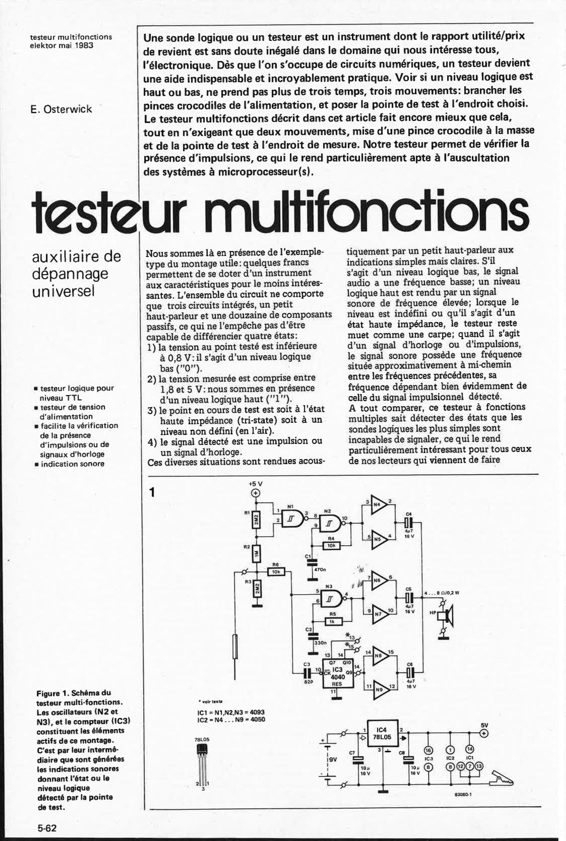 testeur multifonctions