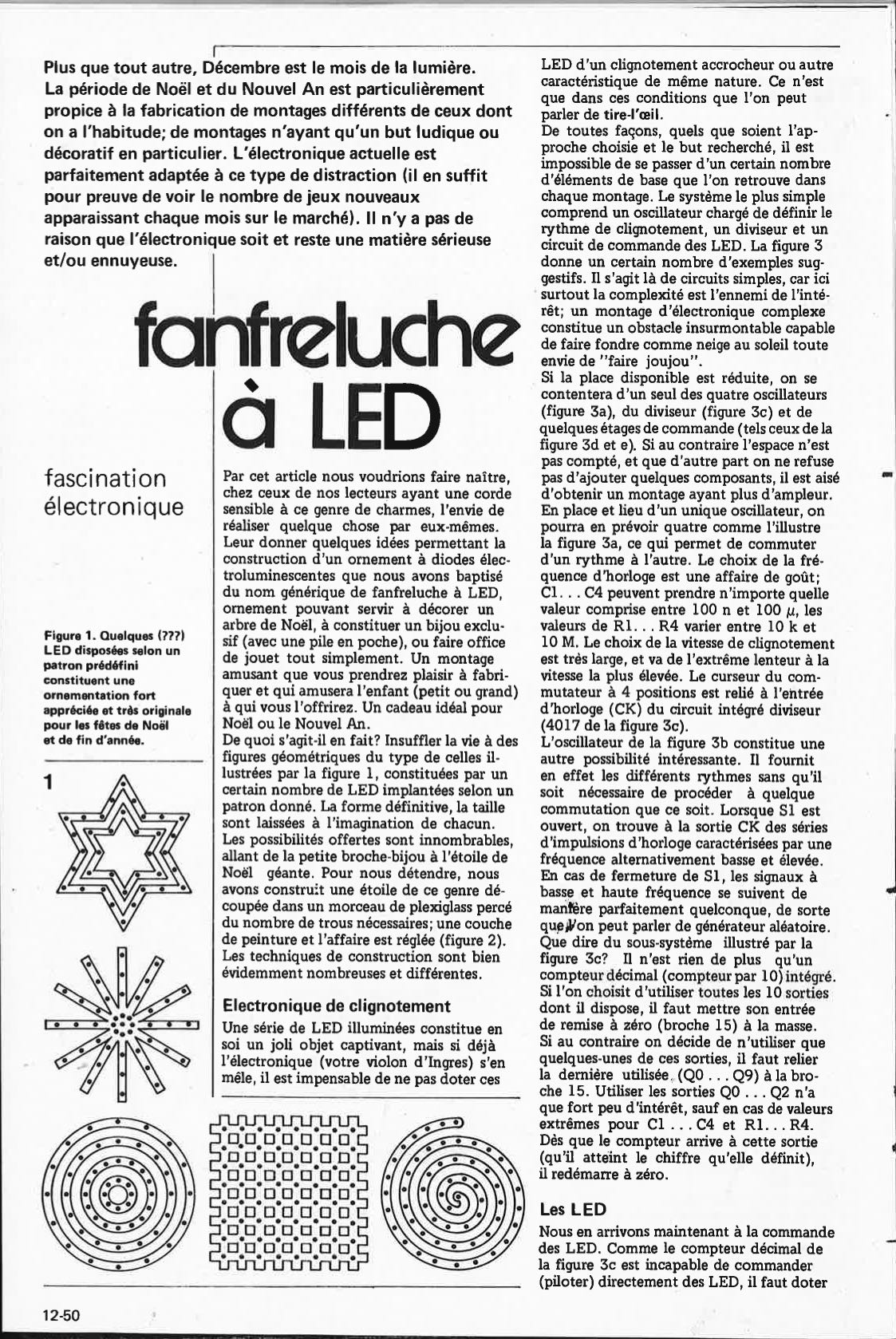 fanfreluche à LED