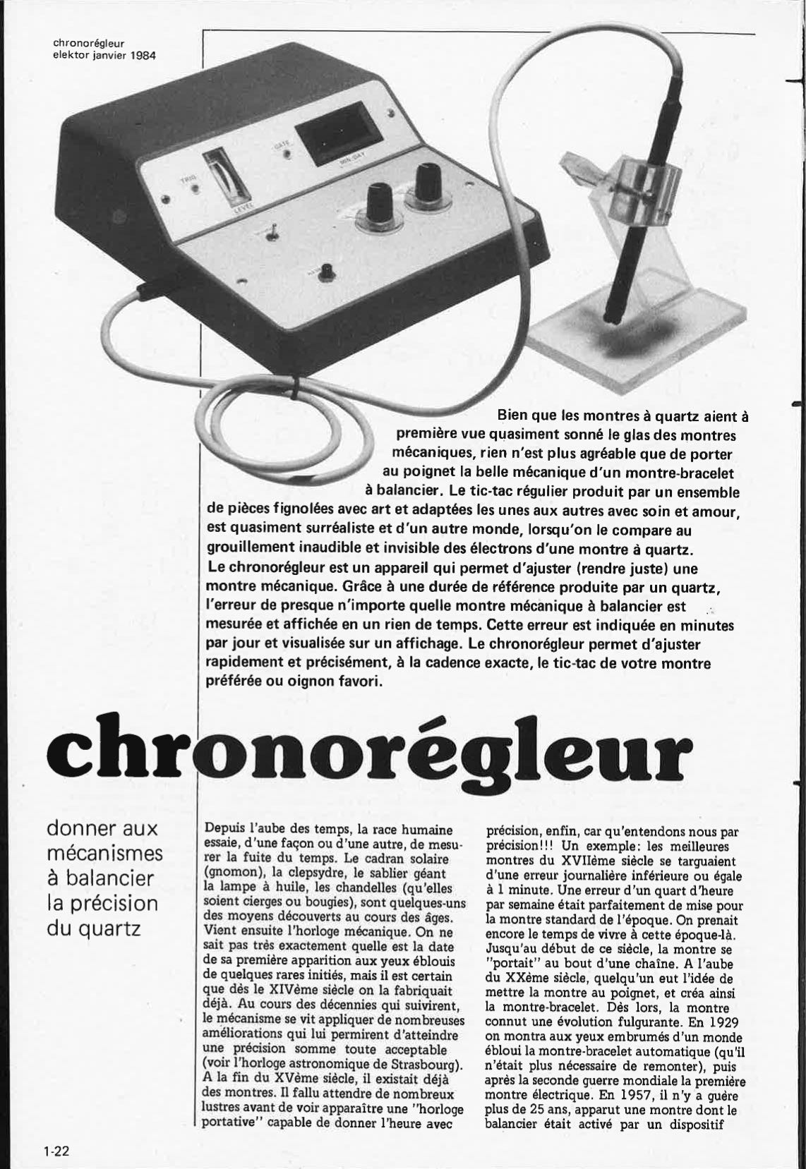 chronorégleur