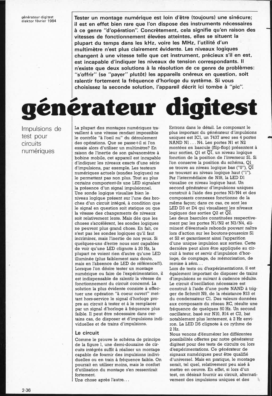 générateur digitest