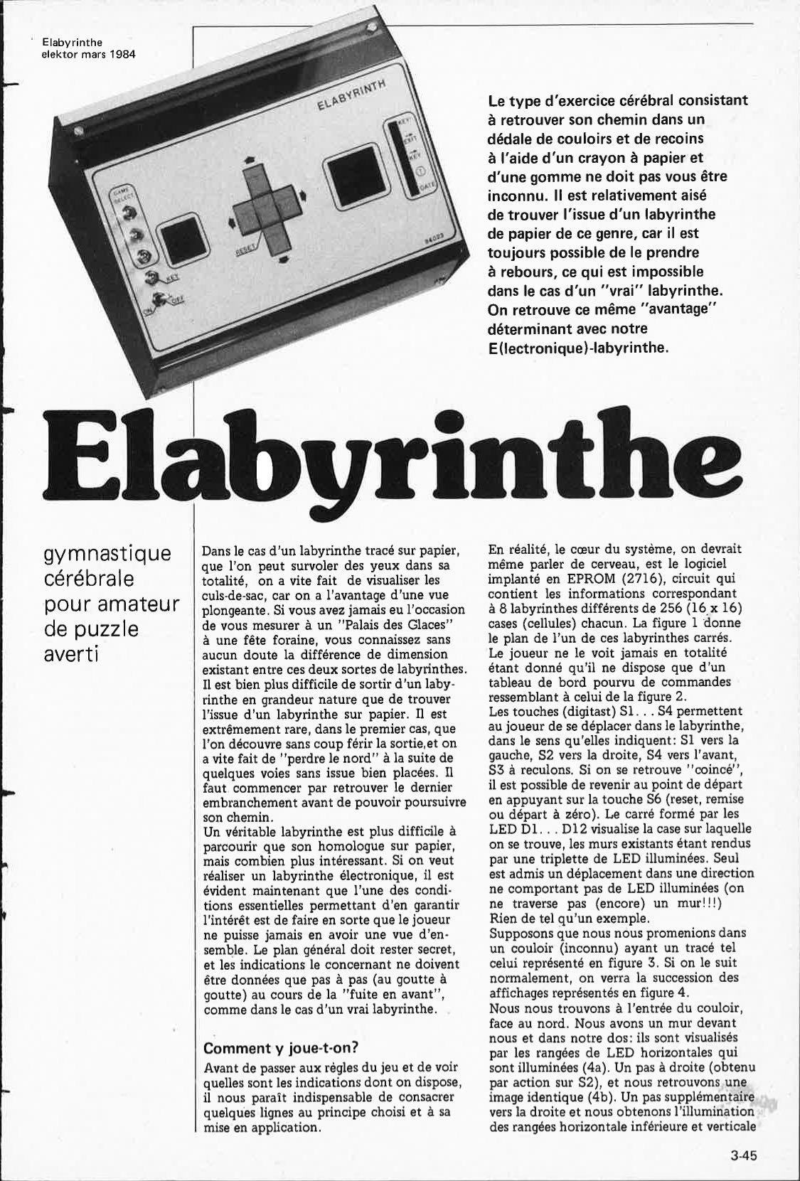 Elabyrinthe