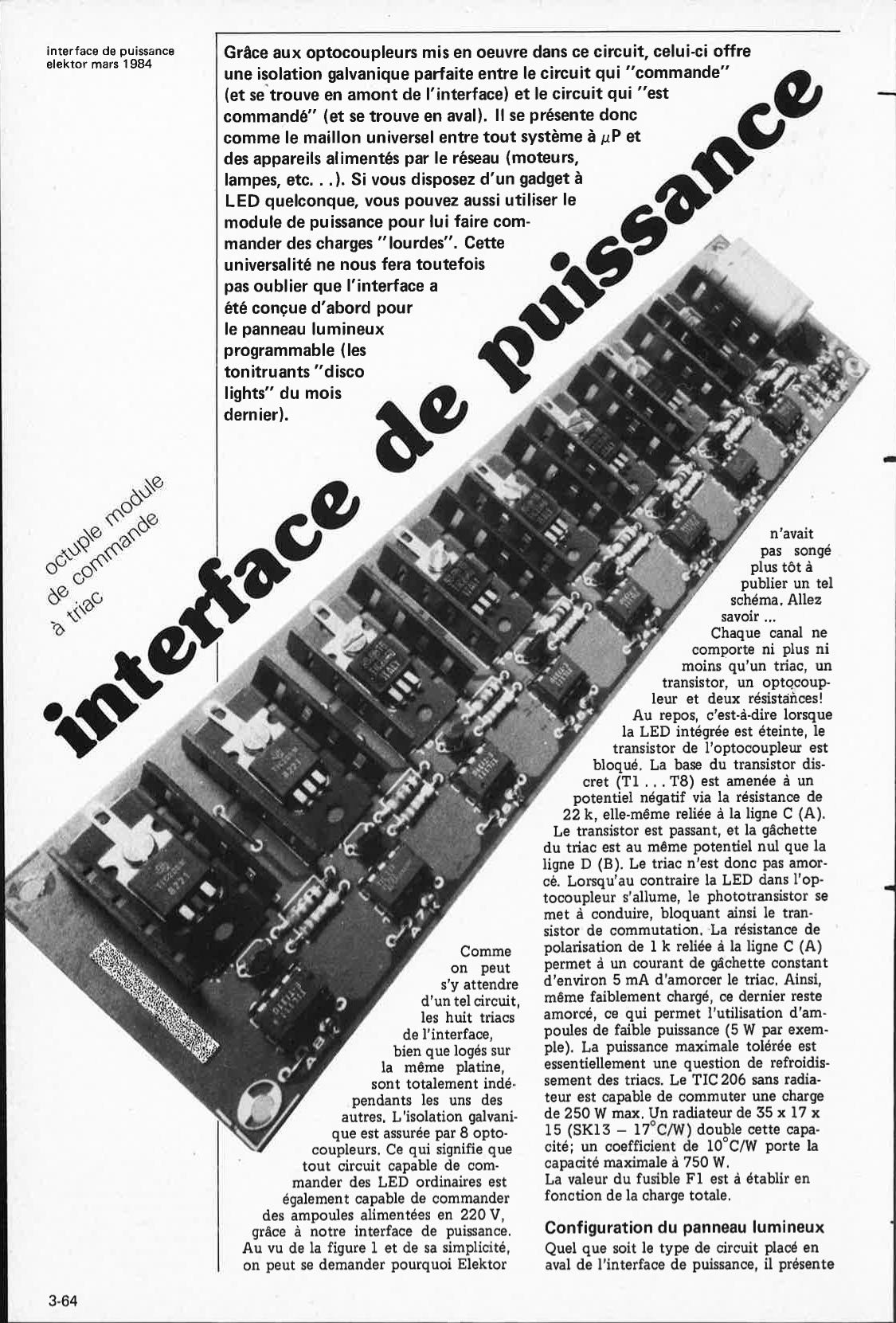 interface de puissance