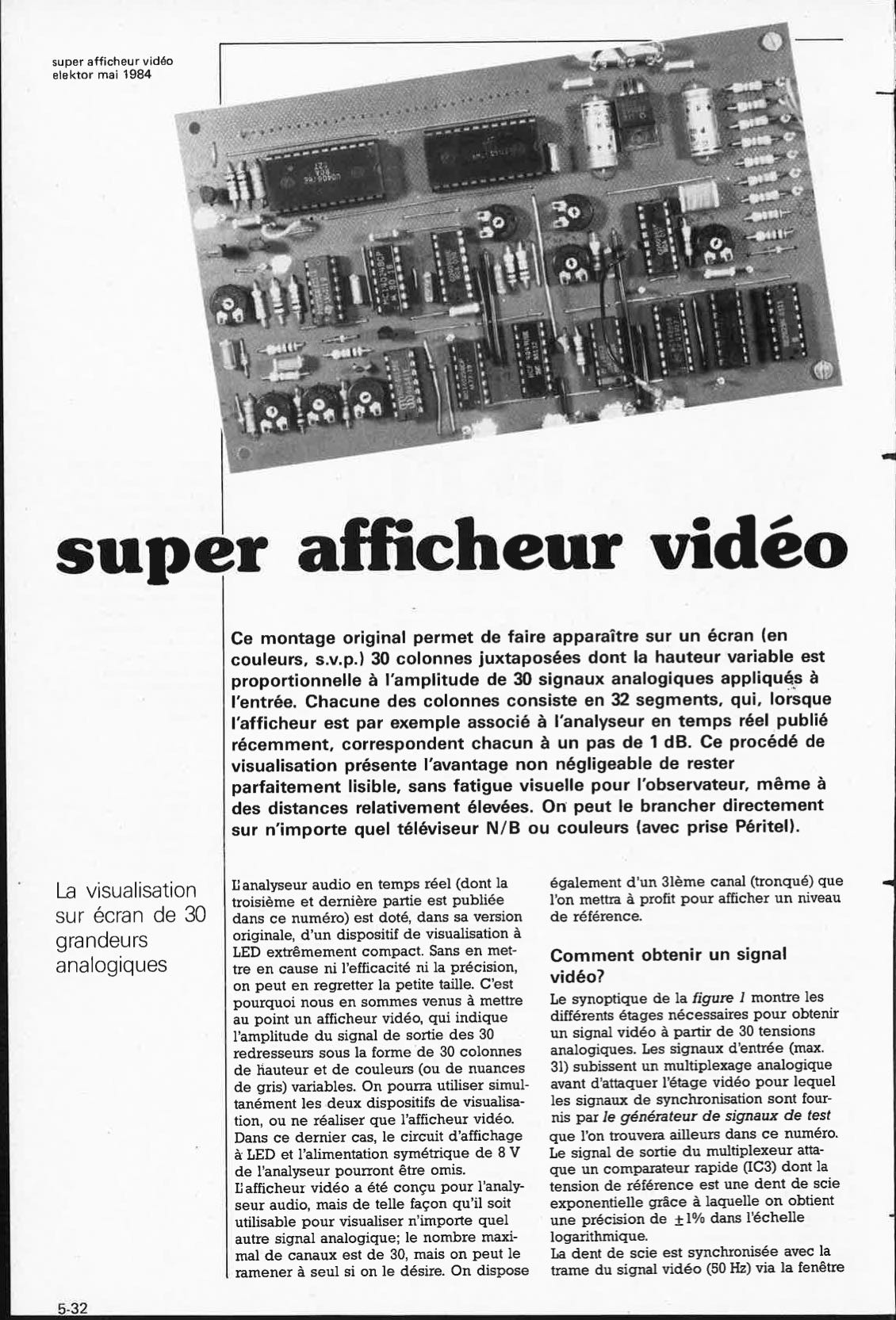 super afficheur vidéo