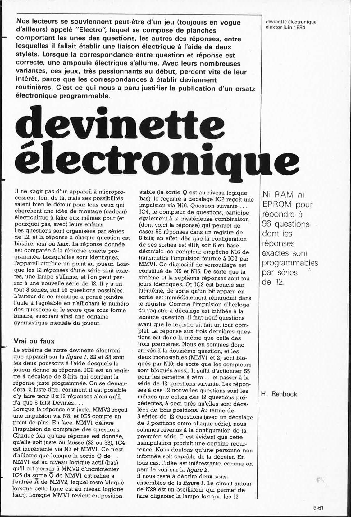 devinette électronique