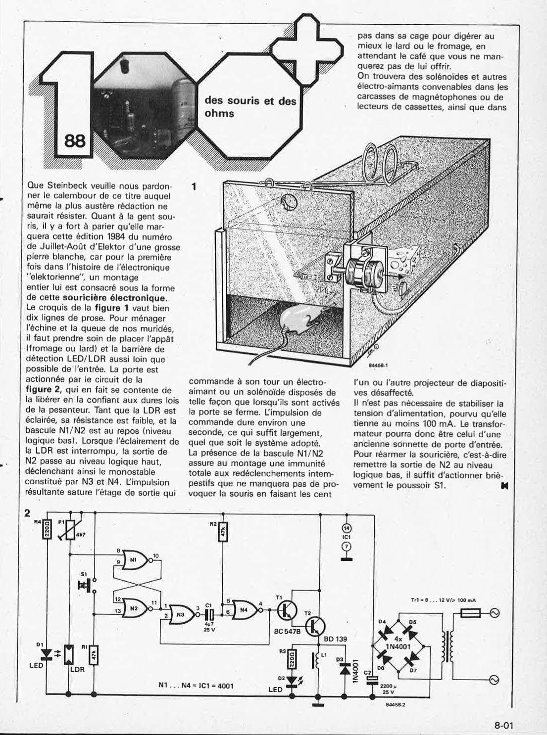 des souris et des Ohms