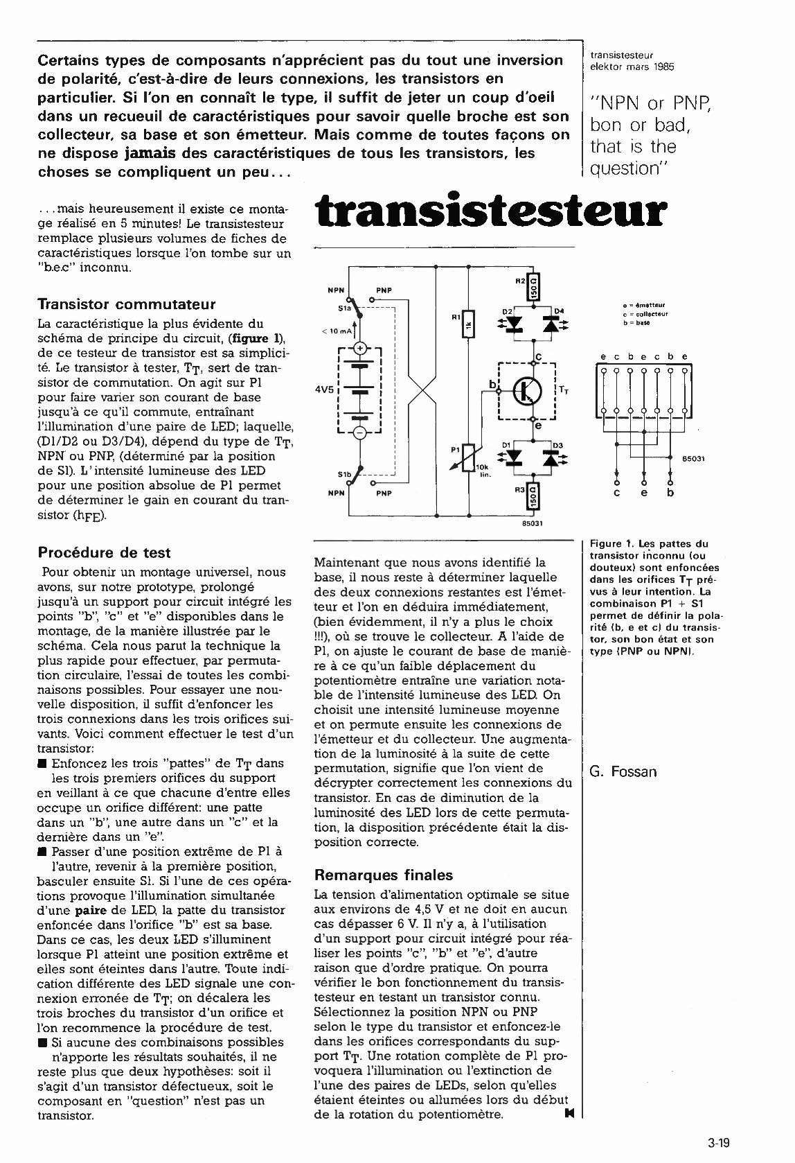 transistesteur