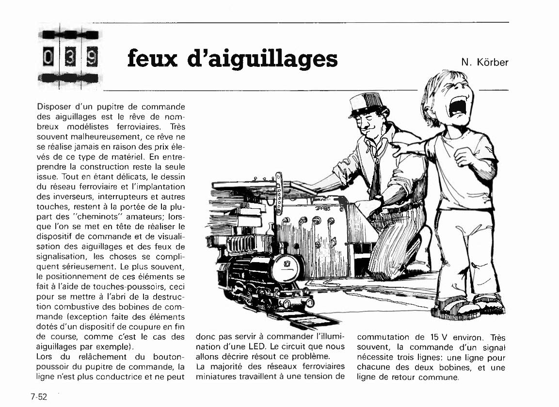 feux d`aiguillages