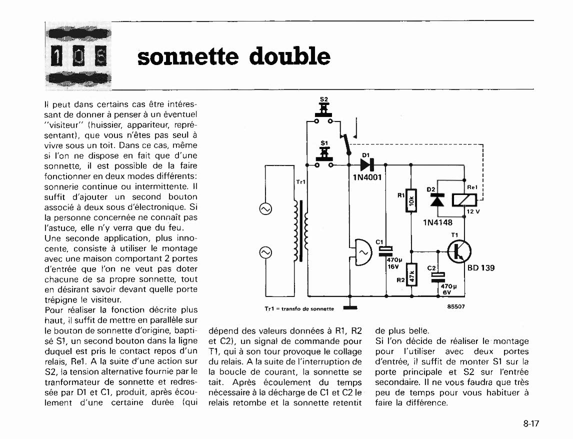 sonnette double