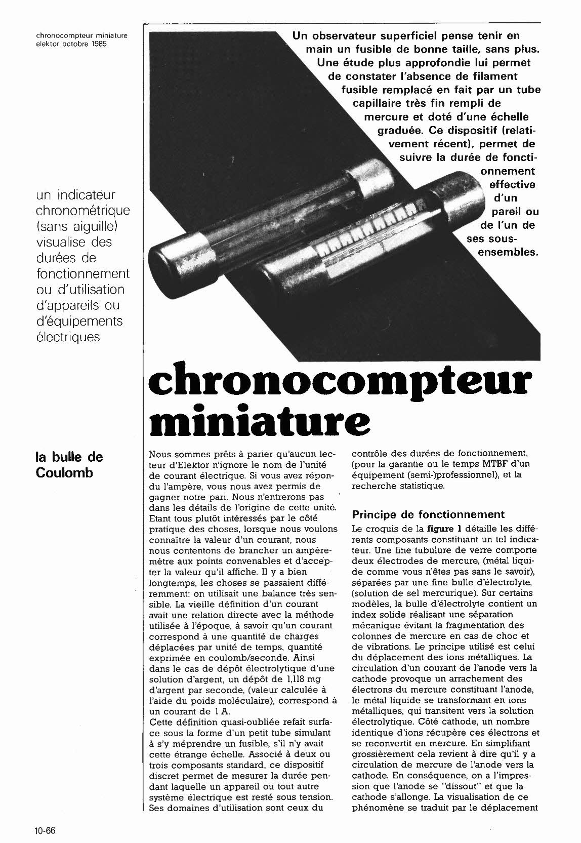 chronocompteur miniature