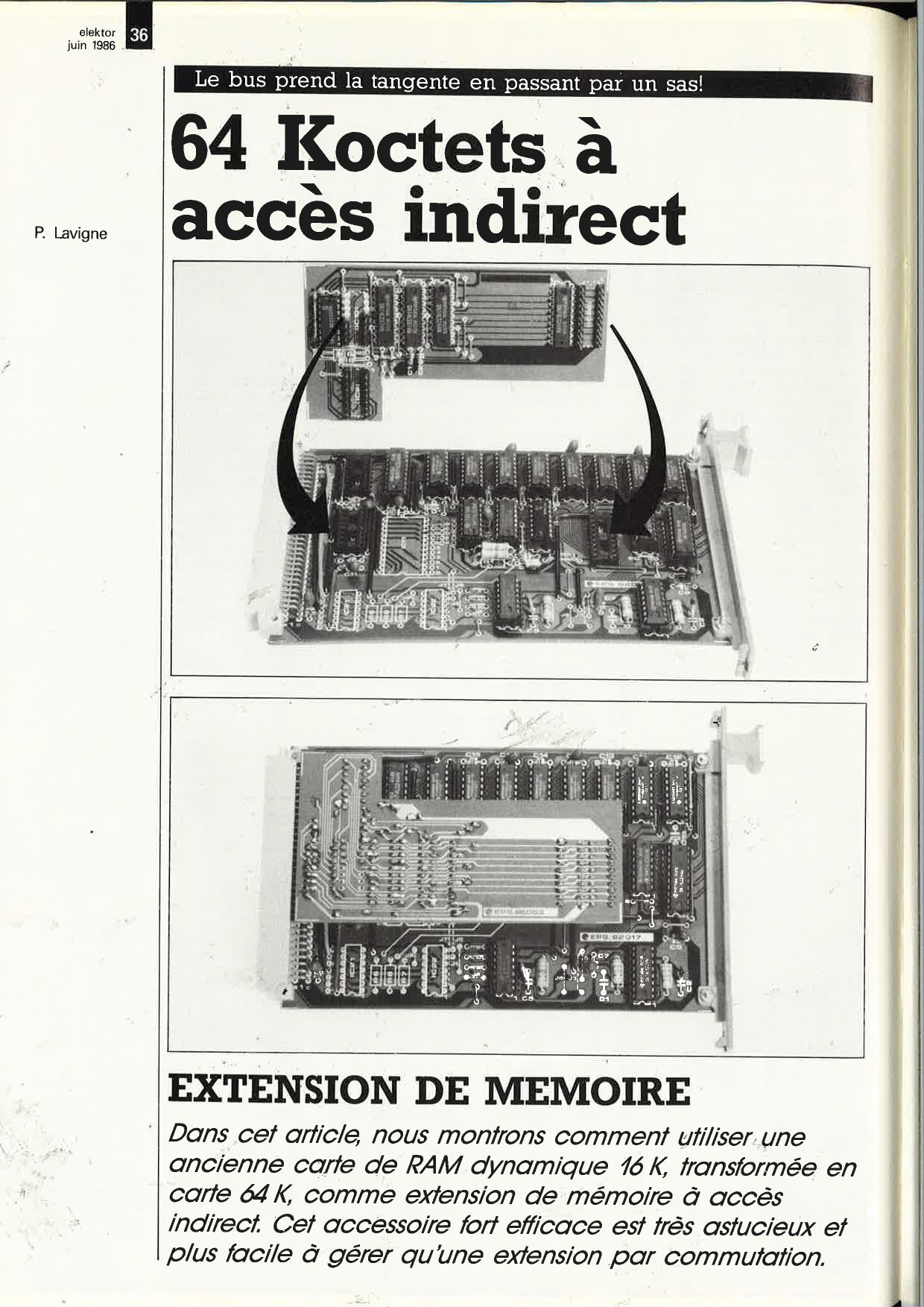 64 Koctets à accès indirect