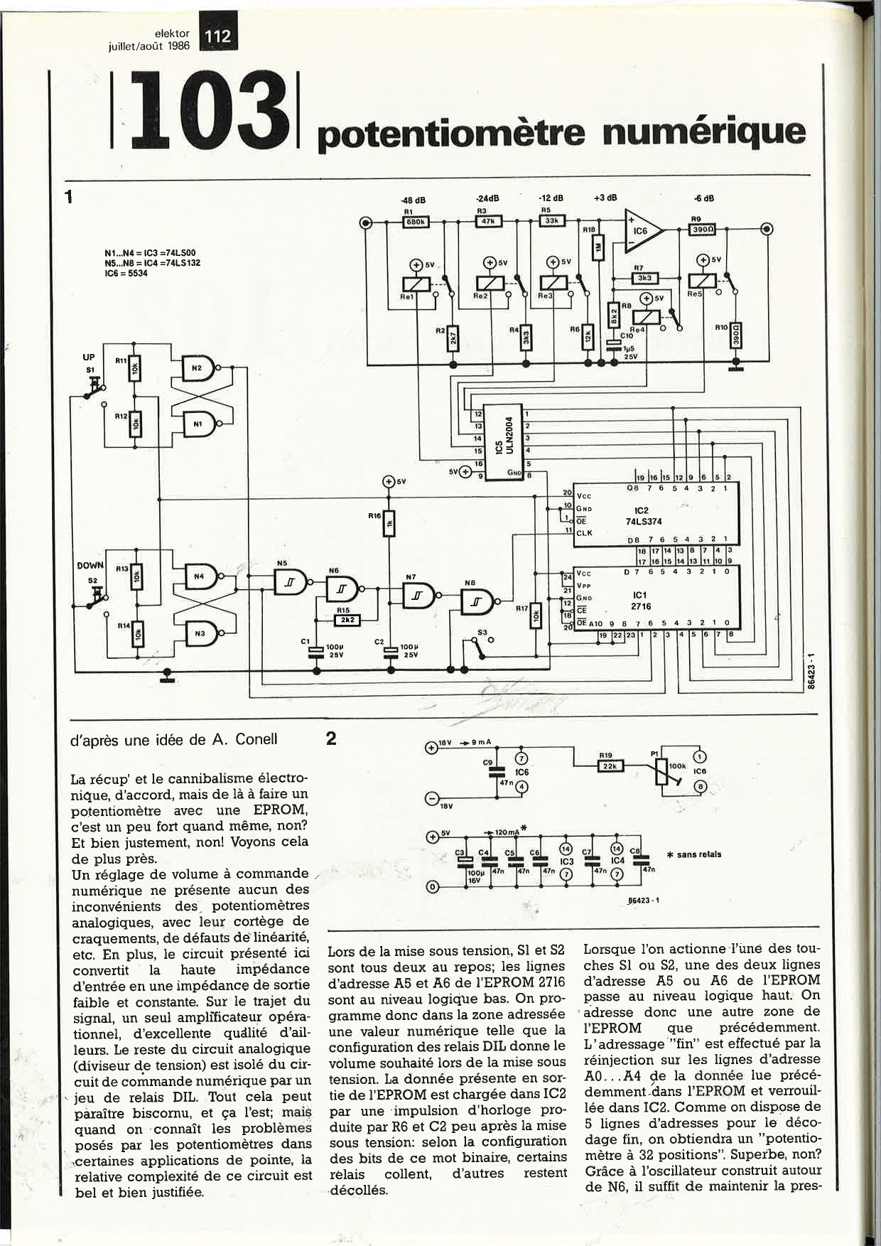 Potentiomètre numérique