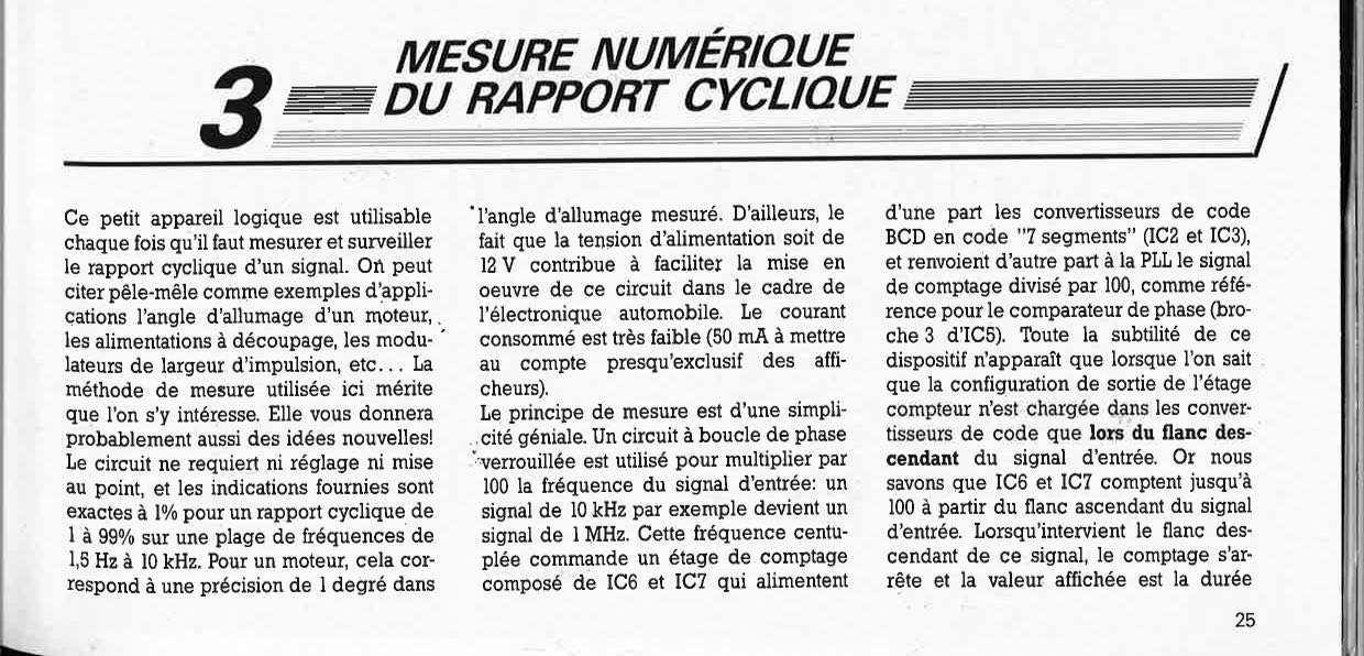 mesure numérique du rapport cyclique