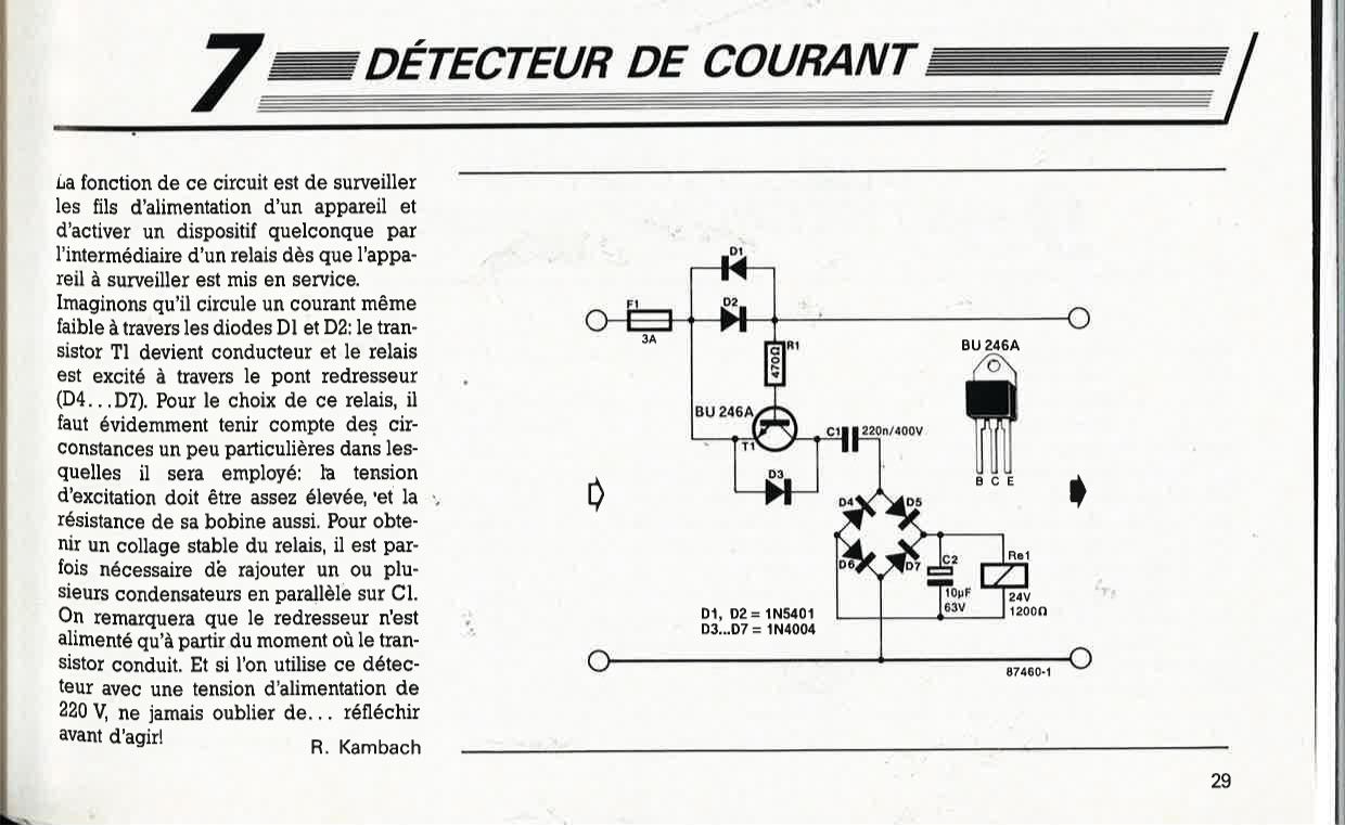 détecteur de courant