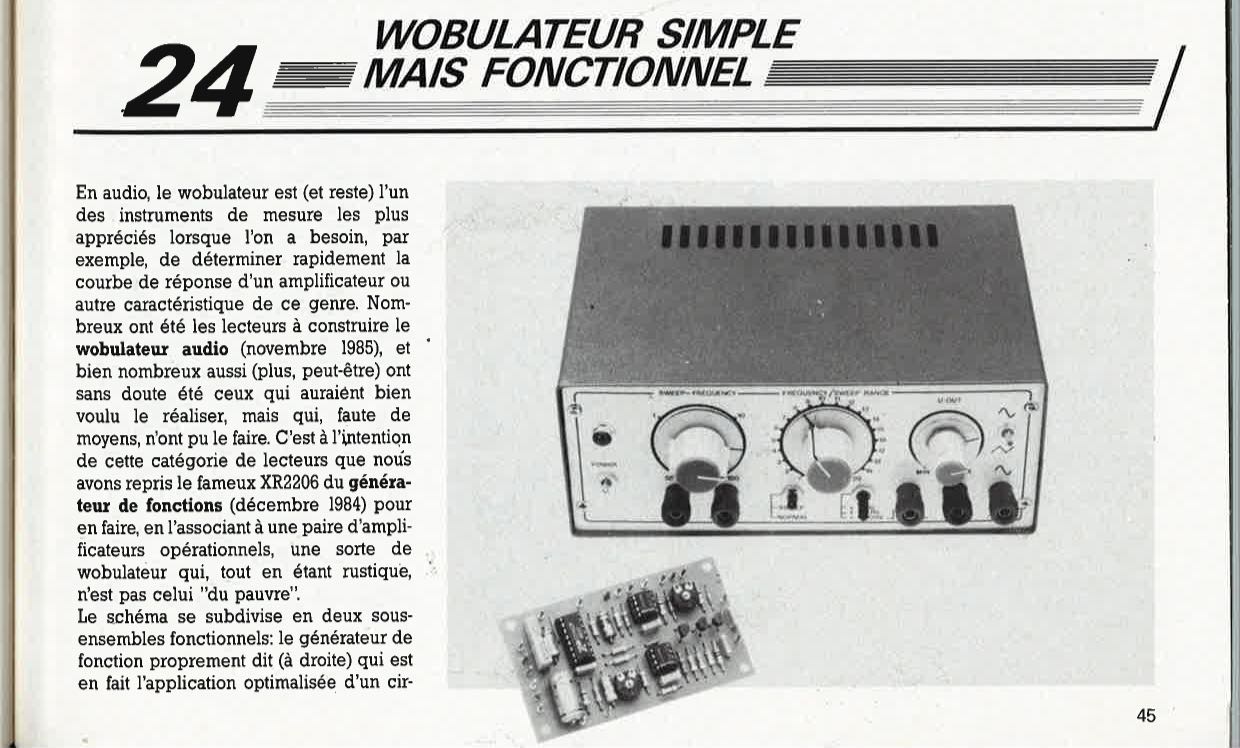 wobulateur simple mais fonctionnel