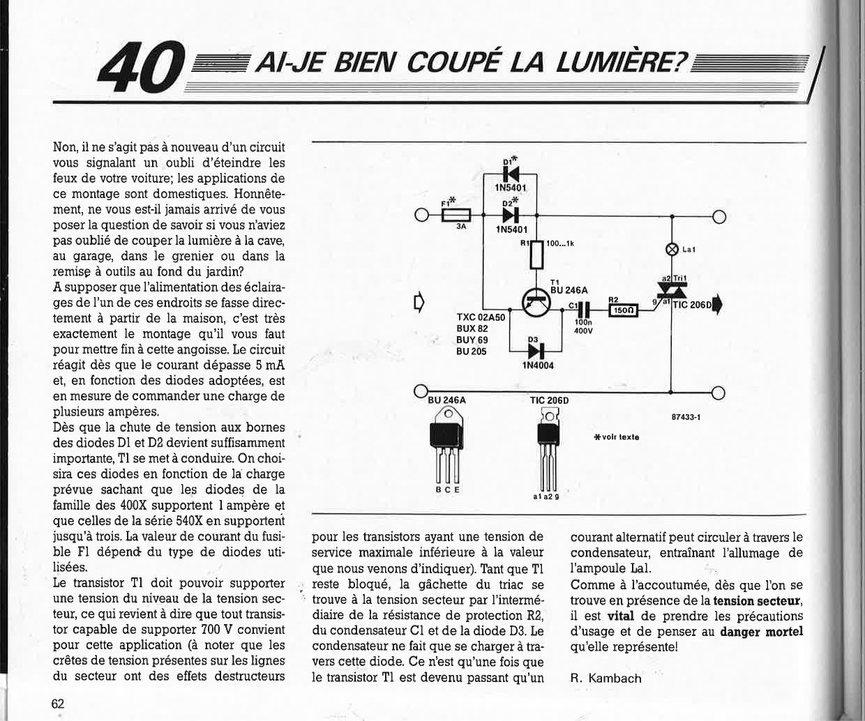 ai-je bien coupé la lumière