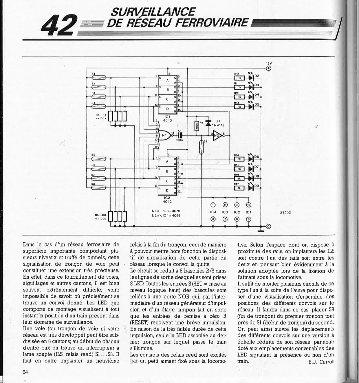 surveillance de réseau ferroviaire