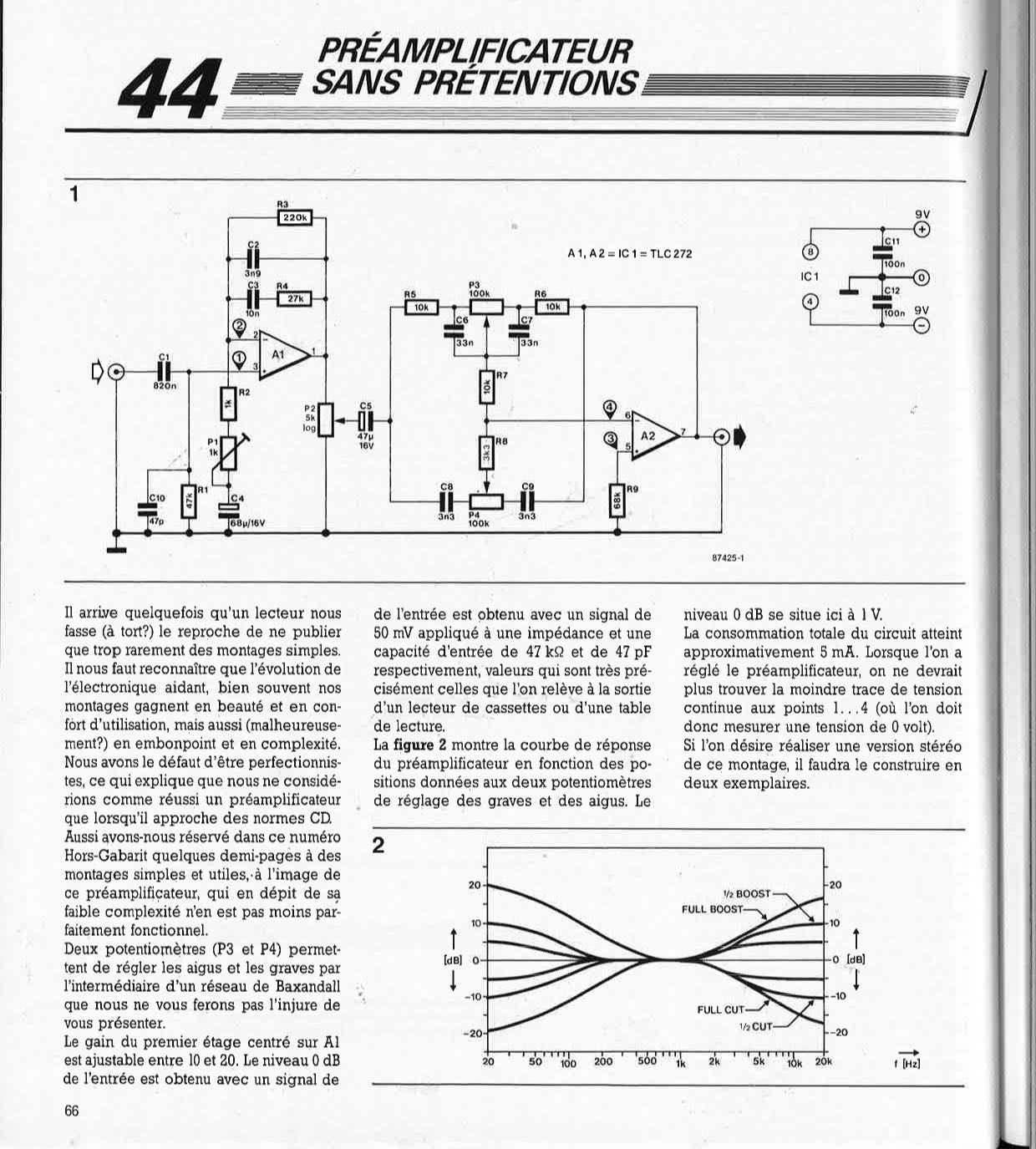 préamplificateur sans prétention