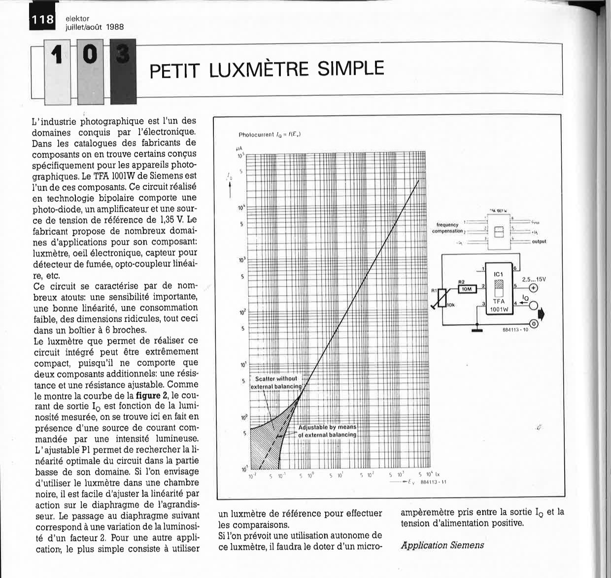 PETIT LUXMÈTRE SIMPLE